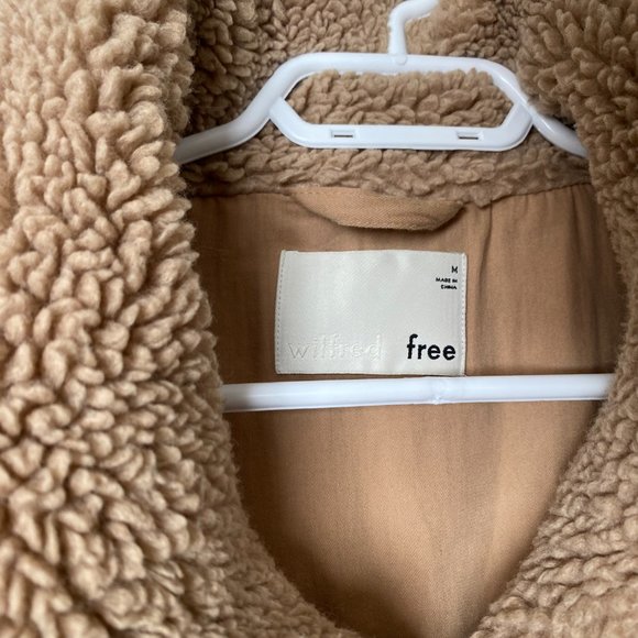 Wilfred Teddy Bomber Jacket Size Medium - Picture 2 of 4